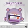 Le-Vel Thrive Thirst Electrolyte Powder with Amino Acids Premium Hydration with Pink Himalayan Salt, Coconut, Potassium & More 30 Pack (30 Packet with Infused Caffeine, Grape) view 4
