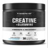 Jacked Factory Creatine + Glutamine - Creatine Supplement with L-Glutamine for Muscle Recovery, Muscle Growth, Increased Strength, Enhanced Energy Output, and Gut Health - 30 Servings, Blue Raspberry view 1
