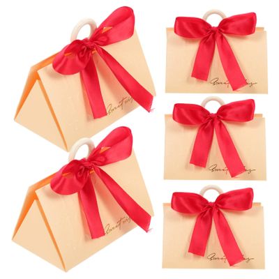 ERINGOGO 10 Pack Wedding Candy Boxes Portable Favor Boxes for Parties Bridal Showers Birthdays Decor