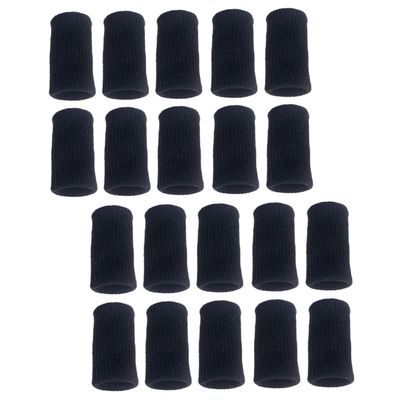 PartyKindom 30pcs Finger Covers for Sports Elastic Finger Sleeves for Volleyball Basketball Outdoor Activities Breathable Protective Braces for Joint Stability and Comfort