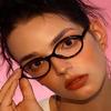 2Pack Retro Oval Reading Glasses for Men Women 90s Style Blue Light Blocking Nerd Eyeglasses (black/clear, 3.0, x) view 4