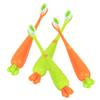 PartyKindom 4pcs Boys and Girls Shaped Toothbrush Daily Use Soft Bristle Toothbrushes for Boy Girl view 1