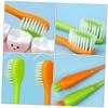 PartyKindom 4pcs Boys and Girls Shaped Toothbrush Daily Use Soft Bristle Toothbrushes for Boy Girl view 2