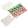 SHOWERORO 1set Lollipop Packing Candy Wrapping Bags for Party Favors Treats Accessories Adorable Design for Boys and Girls Birthdays and Celebrations view 1