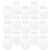 VICASKY 40pcs Empty Plastic Bottles Caps Bottles for Pill Capsules Pet Small for Outdoor Use view 1