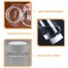VICASKY 40pcs Empty Plastic Bottles Caps Bottles for Pill Capsules Pet Small for Outdoor Use view 4