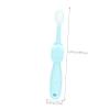 GOOHOCHY 3pcs Cartoon Bristle Brush Set for Boy Girl Soft Hair Boy Girl's Toothbrushes Pink for Gentle Cleaning and Fun Oral Care view 2