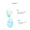 GOOHOCHY 3pcs Cartoon Bristle Brush Set for Boy Girl Soft Hair Boy Girl's Toothbrushes Pink for Gentle Cleaning and Fun Oral Care view 3