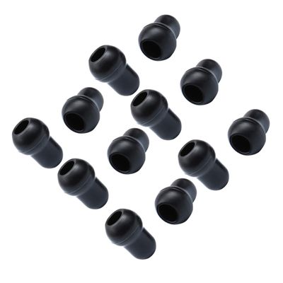 Holibanna 12pcs Silicone Earplugs for 5mm Stethoscope Universal Replacement Earbuds Comfortable Noise-Canceling Accessories