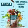 2Pack Liposomal Lymphatic Drainage Drops - 11 In 1 Organic Lymphatic Drainage Supplement with Burdock Root, Echinacea, Elderberry, Calendula, Cleavers Herb, Dandelion Supports Lymphatic Health 4 FL.OZ view 2