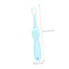 Didiseaon Cartoon Hippo Toothbrushes 3pcs Set Kids Tooth Brushing Set Care for Children view 2
