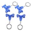 Didiseaon 4pcs Pulley Infusion Track Accessories Infusion Equipment Parts for Healthcare Easy Installation Compatible Various Devices view 1