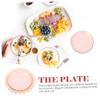 Unomor 16pcs Party Dessert Plates Elegant for Birthdays Festivals and Gatherings Sturdy Paper Plates for Cakes and Appetizers view 2