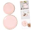 Unomor 16pcs Party Dessert Plates Elegant for Birthdays Festivals and Gatherings Sturdy Paper Plates for Cakes and Appetizers view 3