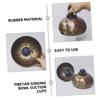 LIFKOME 3pcs Sound Bath Bowl Handles Suction Cups Meditation Bowl Parts Strong Stable Rubber Cups for view 3