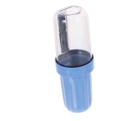 TOVINANNA Compact Travel Toothbrush Holder Cup Portable Storage for Brush and Paste