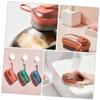 COLLBATH 1pc Hydraulic Brush for Kitchen Laundry Hard Bristled Pot Brush Non-Slip to Store Design view 2