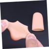 Didiseaon 12pcs Finger Cots Cutting Finger Guard Gel Protectors Sports Separator Sleeves Reusable for view 2