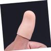 Didiseaon 12pcs Finger Cots Cutting Finger Guard Gel Protectors Sports Separator Sleeves Reusable for view 4