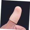 12pcs Gel Finger Protective Sleeves -Grade Silicone Finger Separators for Pain Relief Durable and Washable Skin Color for Men and Women view 2