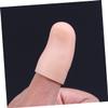 12pcs Gel Finger Protectors Cut Resistant Non-Slip Washable Sports Finger Separator Sleeves Grade Silicone for Activities view 4