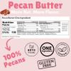Nutchio Pecan Butter 8 oz 100% Roasted Pecans, Smooth Natural Spread | Keto, Vegan, Gluten-Free Nut Butter | No Added Sugar, No Added Oils, No Preservatives view 3