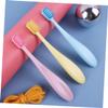 Healvian 6pcs Boys and Girls Soft Bristle Toothbrush Set Portable Handle Training Brushes for Boy Oral Care Ergonomic Design for Comfortable Grip view 2