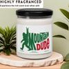 The Mountain Dude 9 oz Coconut Soy Candle - Citrus Soda Scented, Eco-Friendly Jar Candle for Home & Relaxation | Long-Lasting, Clean-Burning Aromatherapy Candle, Perfect for Soda Pop Lovers & Gifts view 2