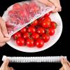 500 pcs Disposable Bowl Covers - Food Cover Stretch Edging, Stretchable Plastic Wrap, Elastic Storage Wraps for Storage Containers, Disposable Fresh Keeping Bag Plastic Cover for Bowl for Family view 4