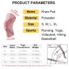 OUFEIJIA 1 PC Compression Sleeve Sports Knee Pads with Side Stabilizers Knee Brace Support for Relief Patella Pain Knee Sleeve view 2