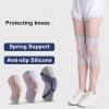 OUFEIJIA 1 PC Compression Sleeve Sports Knee Pads with Side Stabilizers Knee Brace Support for Relief Patella Pain Knee Sleeve view 3