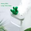 160ML Ultrasonic Cactus Air Humidifier with Colorful Light, USB Essential Oil Diffuser, Anion Mist Maker for Car, Home, and Office view 3