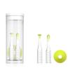 AnyScope Replacement Ear Wax Removal Tool, Ear Cleaner Ear Spoon Tips, Ear Pick for Digital Otoscope with Light, Ear Wax Remover Pack of 3 (Green w/ 2 Size) view 1