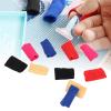 10PCS Finger Sleeves Protector, Finger Compression Sleeve Thumb Splint Brace Thumb Compression Brace Support for Sport view 4