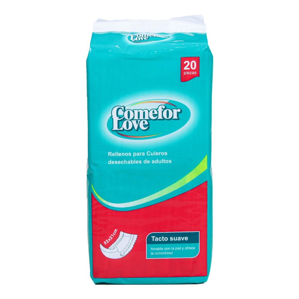 Premium Adult Incontinence Booster Pads for Men and Women - 20.5in x 8.2in Disposable Pads for Enhanced Absorbency - Fits with Adult Diapers - 20 Count