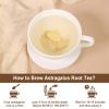FullChea - Astragalus Root Tea - 6oz/171g - Pure Natural Astragalus Membranaceus - Dried HuangQi Herb - Loose Leaf Herbal Tea - Non-GMO - Caffeine-Free - Gluten-Free view 4