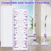 10 Count Disposable Mop Pads Refills for Swiffer PowerMop, Mop Replacement Pads for Power Mop Refills, Unscented Spray Cleaning for All Finished Floors view 2