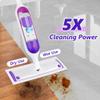 10 Count Disposable Mop Pads Refills for Swiffer PowerMop, Mop Replacement Pads for Power Mop Refills, Unscented Spray Cleaning for All Finished Floors view 3
