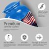 Blue Flying Eagle & American Flag Urns for Human Ashes Adult Female & Male - Large Urns for Human Ashes Adult - Cremation Memorial - 10 Inch view 4