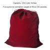 YOOKOOABLE Burgundy Velvet Cremains Urn Bag for Human Ashes - For Use Inside the Urn - Size 10" X 12" (230 Cubic Inches Capacity) - Includes a Resealable PE Material Ashes Storage Bag view 4