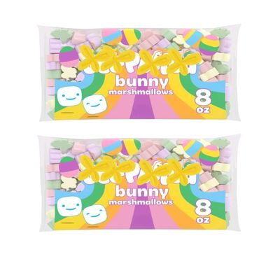 Puffed Easter Bunnies Holiday Marshmallow Bunny Variety Pack, 8 oz Bags (Bunnies)
