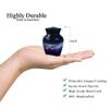 KARYLIZ Car Funeral Cremation Urns for Ashes Adult - Purple Large Burial Urn Keepsake - Blue Memorial Urns for Human Ashes - Decorative Ash Holder for Cremation Set of 4-10 Inch, 3 Inch view 3