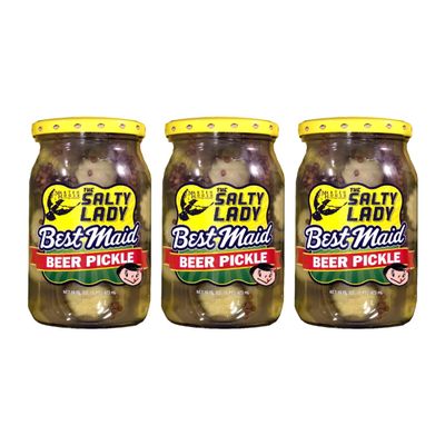 Best Maid Pickles 9-Item Assortment of Dill, Sweet, Bread & Butter, Okra, and Specialty - 3 or 6 Packs (3 Pack, Martin House Beer)