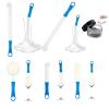 Decanter Cleaning Brush Set of 6,Wine Glass Decanter Flexible Bottle Brush Set with Cleaning Beads Household Tools for Bottle Goblets Glasses Cups view 1