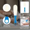 Decanter Cleaning Brush Set of 6,Wine Glass Decanter Flexible Bottle Brush Set with Cleaning Beads Household Tools for Bottle Goblets Glasses Cups view 4