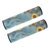 Uorisanigo Wheelchair Armrest Pads Marble Sunflower Butterfly Wheelchair Accessories Universal for Wheelchair Armrests Office Transport Chairs Scooters view 4