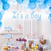 Fyeoxle 30PCS Edible Bow Cupcake Toppers Wafer Paper Bowknot Cake Decoration She is Trying the Knot Cupcake Toppers Edible Coquette Bows for Bow Theme Birthday Party Decoration Supplies (Blue) view 3