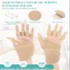 14 PCS Castor Oil Pack Wraps for Hands Wrists and Fingers,Castor Oil Compression Hand Wraps,Adjustable Wrists and Fingers Wraps,Wrists and Fingers Straps for Left & Right Hand,Castor Oil Not Included view 2