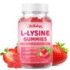 Mchokuu L-Lysine 1000mg Gummies, Chewable Lysine Supplement for Adults & Kids Immune Support, Essential Amino Acid, Vegetarian, Non-GMO, Sugar-Free, Gluten Free, Strawberry Flavor, 60 Counts view 1