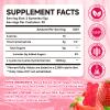 Mchokuu L-Lysine 1000mg Gummies, Chewable Lysine Supplement for Adults & Kids Immune Support, Essential Amino Acid, Vegetarian, Non-GMO, Sugar-Free, Gluten Free, Strawberry Flavor, 60 Counts view 2